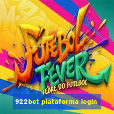 922bet plataforma login